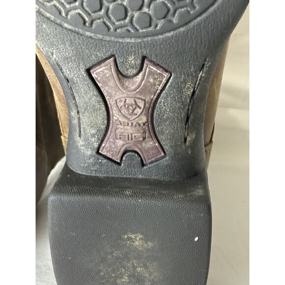 Ariat Women’s Heritage Lacer II Distressed Brown Western Boots Size 11B - Picture 15 of 15